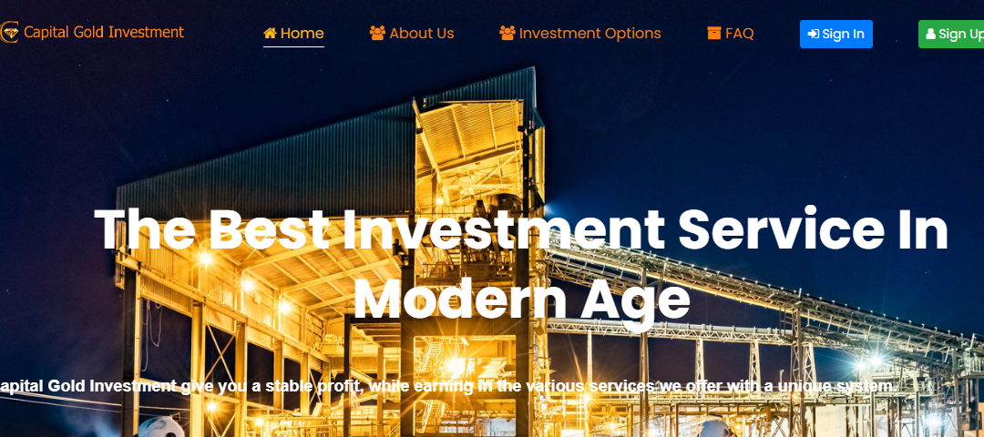 Capital Gold Investment Review