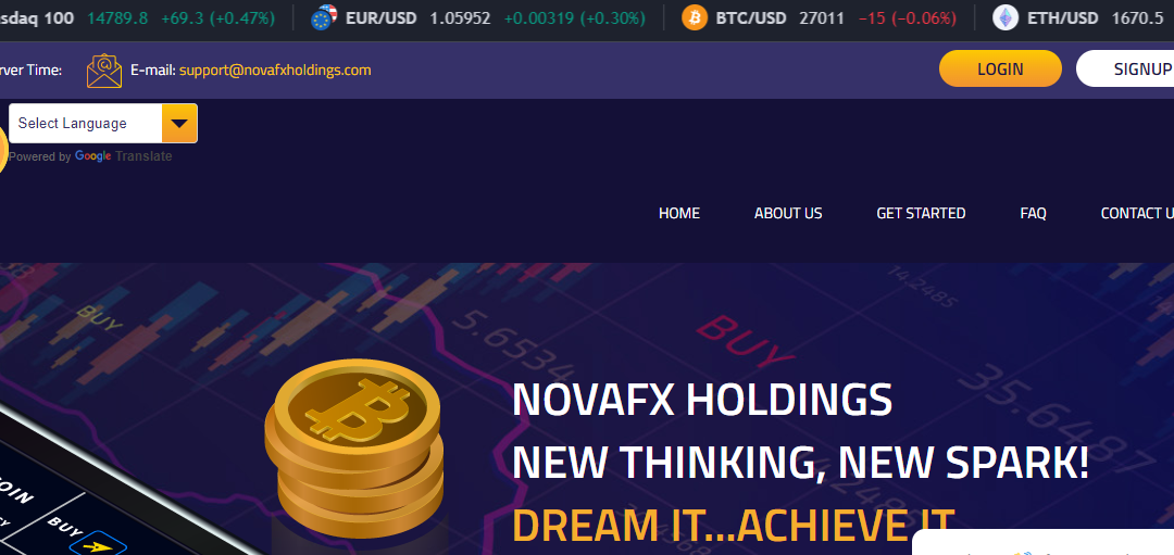NovaFX Holdings Review
