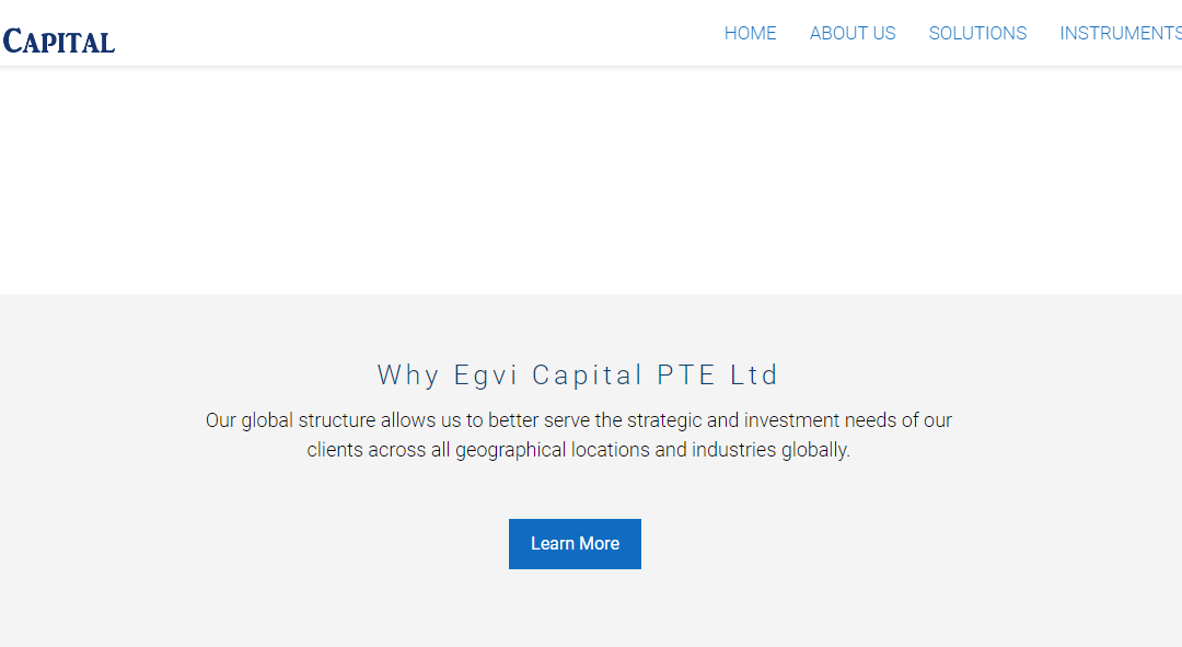 Egvi Capital PTE Ltd Review